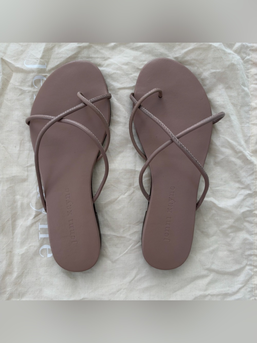 Jenni Kayne Eve Sandal • Taupe • Size EU 36 (US 6)
